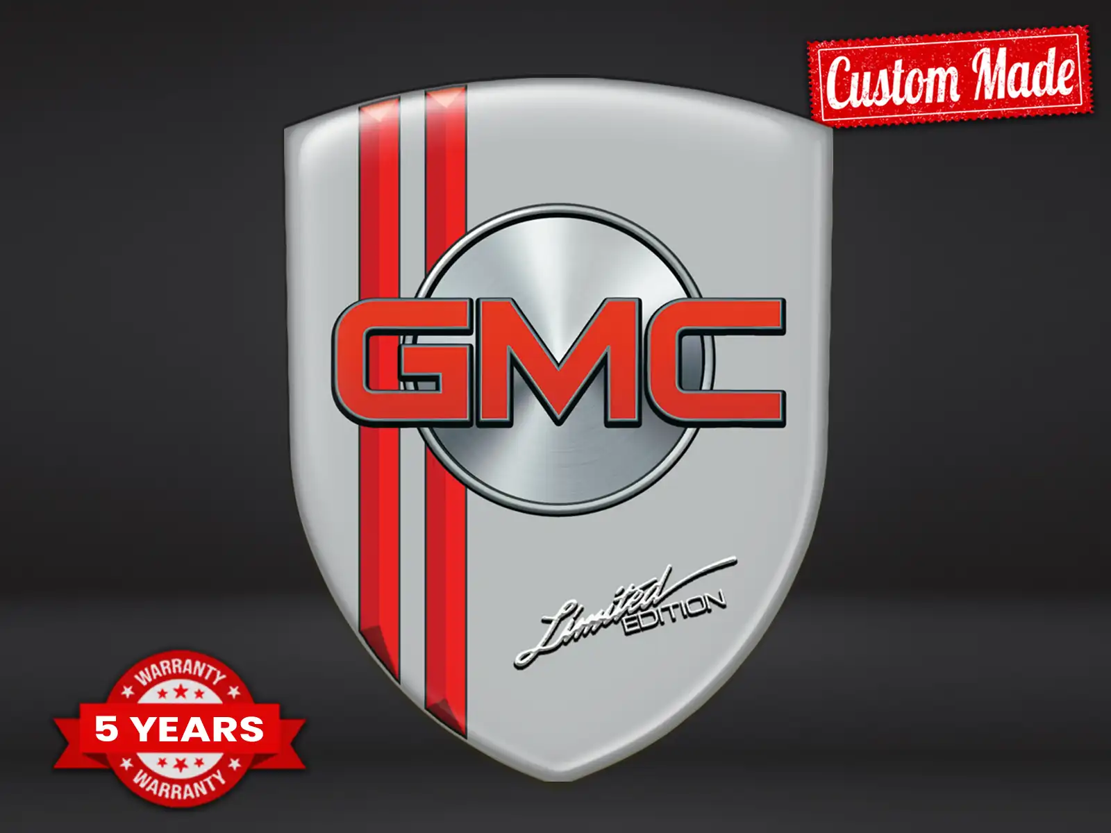 GMC Vinyle Auto Course Personnalisable Robuste